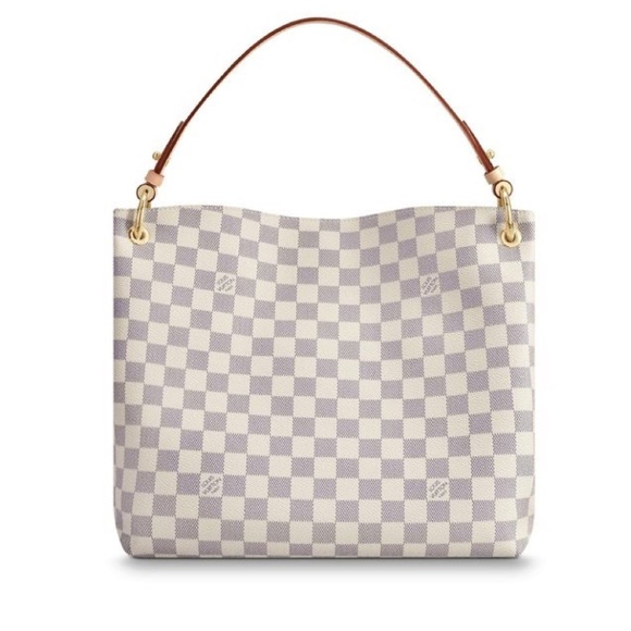 Louis Vuitton Damier Azur Canvas Bag & crossbody bag strap - Picture 4 of 15